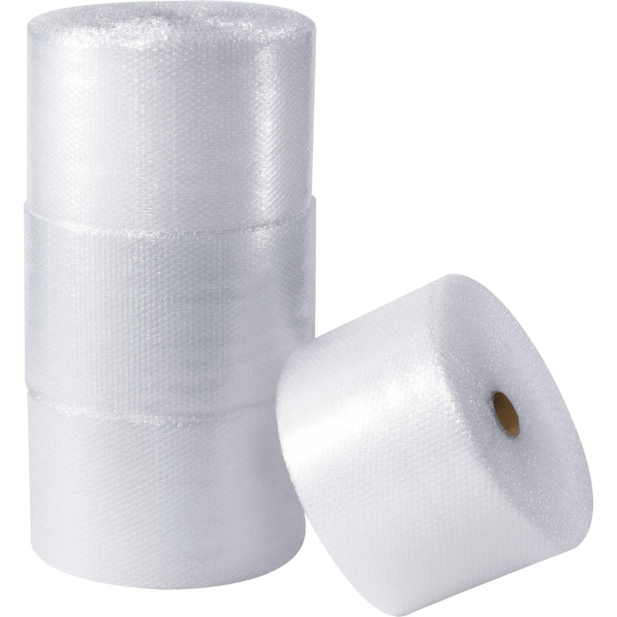 Bubble Cushioning Wrap, 12x125', 1/2" Bubble, 4-Rolls