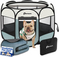 Dog Cat Playpen Indoor Outdoor for Puppy Pet Dogs Cat Recovery After Surgery, Dog Tent Crates Cage Indoor/Outdoor