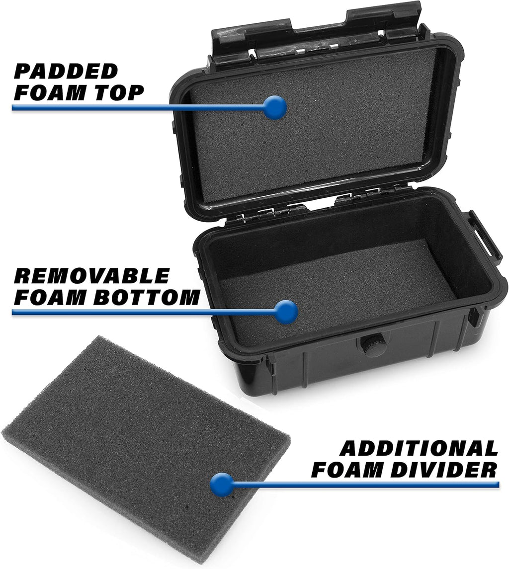 Graded Card Case Compatible with 6+ BGS 8+ PSA FGS Graded Sports Trading Cards, Waterproof Graded Slab Card Storage