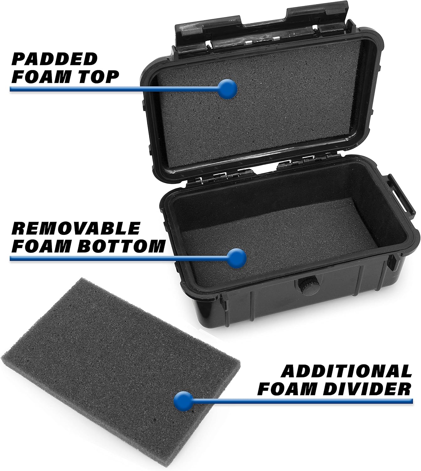 Graded Card Case Compatible with 6+ BGS 8+ PSA FGS Graded Sports Trading Cards, Waterproof Graded Slab Card Storage