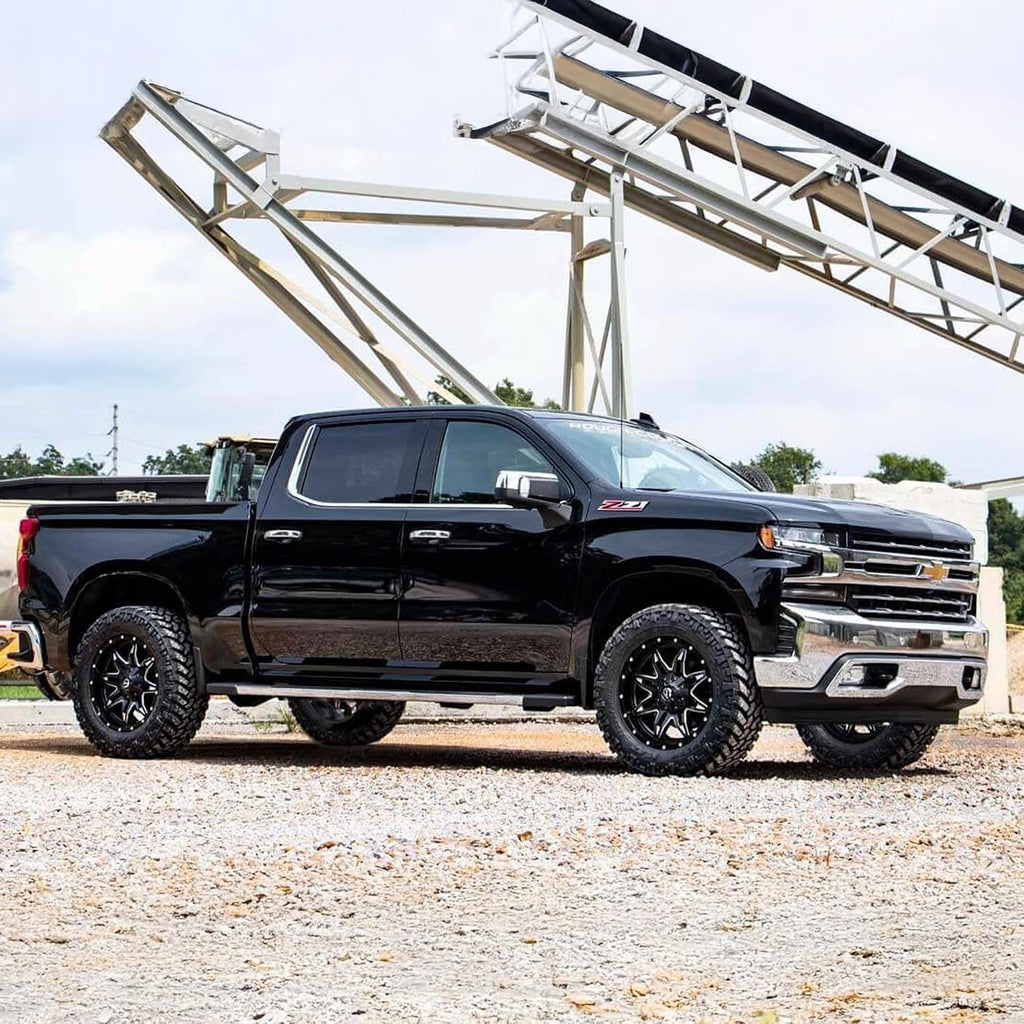 Rough Country 2" Leveling Kit with N3 Struts for Chevy Silverado & GMC Sierra 1500 (2019-2025) - Increase Ground Clearance, Front-to-Rear Leveling