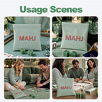 Natural Green Aventurine Mahjong Dice Set with MAHJ Bag