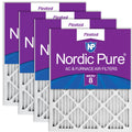 16x20x1 Pleated MERV 8 Air Filters 4 Pack