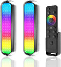 HUSUKU Underwater LED Boat Lights GT10 6000LM 60W 72LED RGB Surface Mount