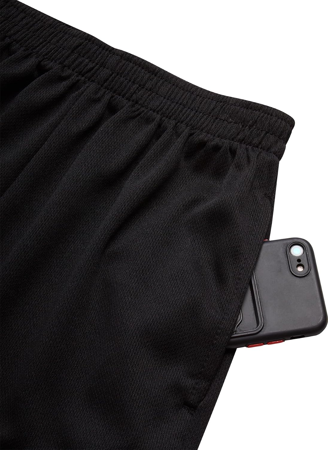 Boys Basketball Shorts 3 Pack Performance Active Mesh Shorts | Breathable Quick-Dry Feel, Elastic Waist with Pockets
