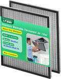 20x25x1 Air Filter MERV-11 | Washable Reusable Furnace Filter| 2-Pack | Electrostatic| Durable Aluminum Alloy