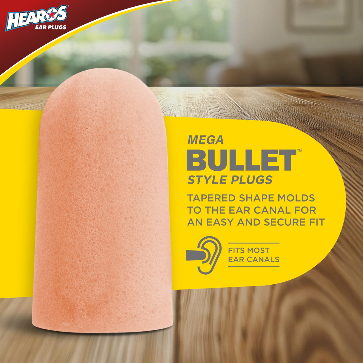Ultimate Softness Series Ear Plugs, Beige, 56 Pair