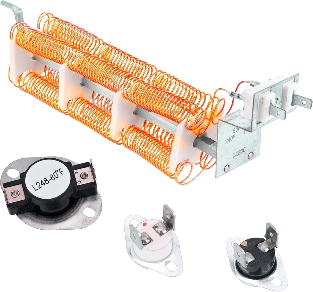 Dryer Heating Element Kit LA-1044 & LA-1053 Compatible with Maytag PYE2300AYW PYET244AYW