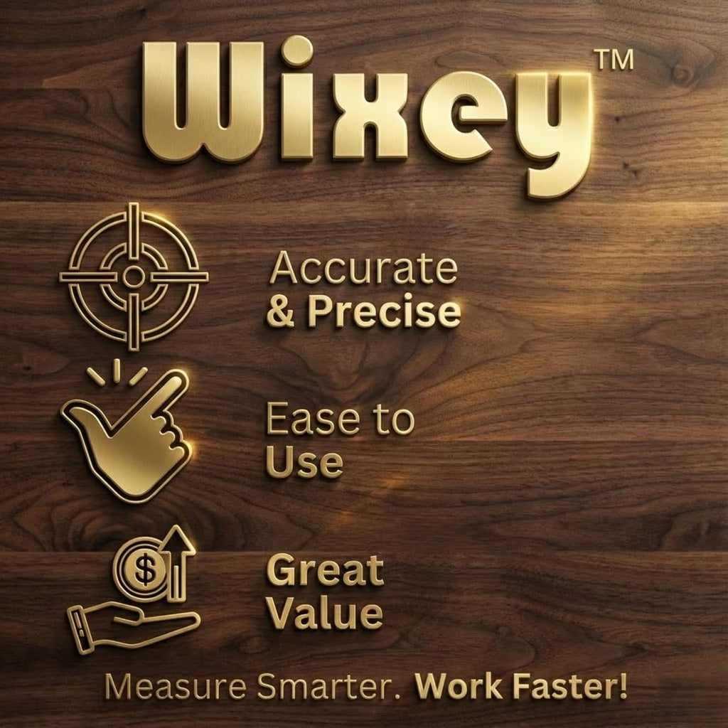 Wixey Mini Digital Height Gauge for Router Table & Table Saw Measuring Tool