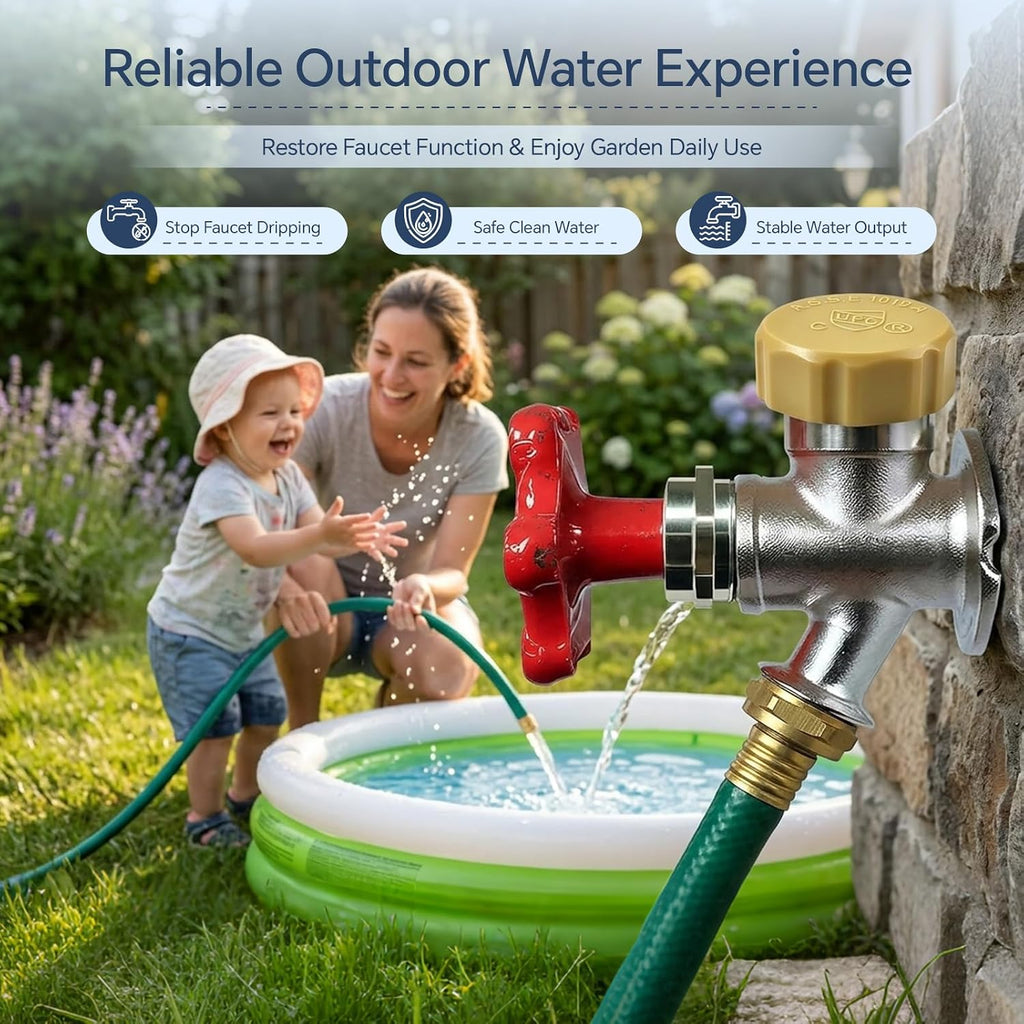 Outdoor Faucet Repair Kit,ASSE 1019-A Water Hose of | Home Improvement,Anti-Siphon Frostproof Faucet Valve Hose