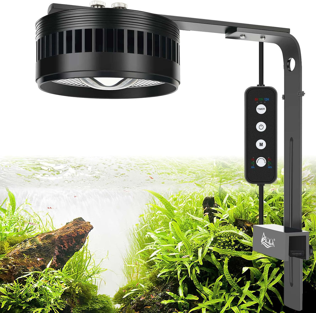 Clip On Aquarium Light for Plants, LED Fish Tank Stream Light, 35W