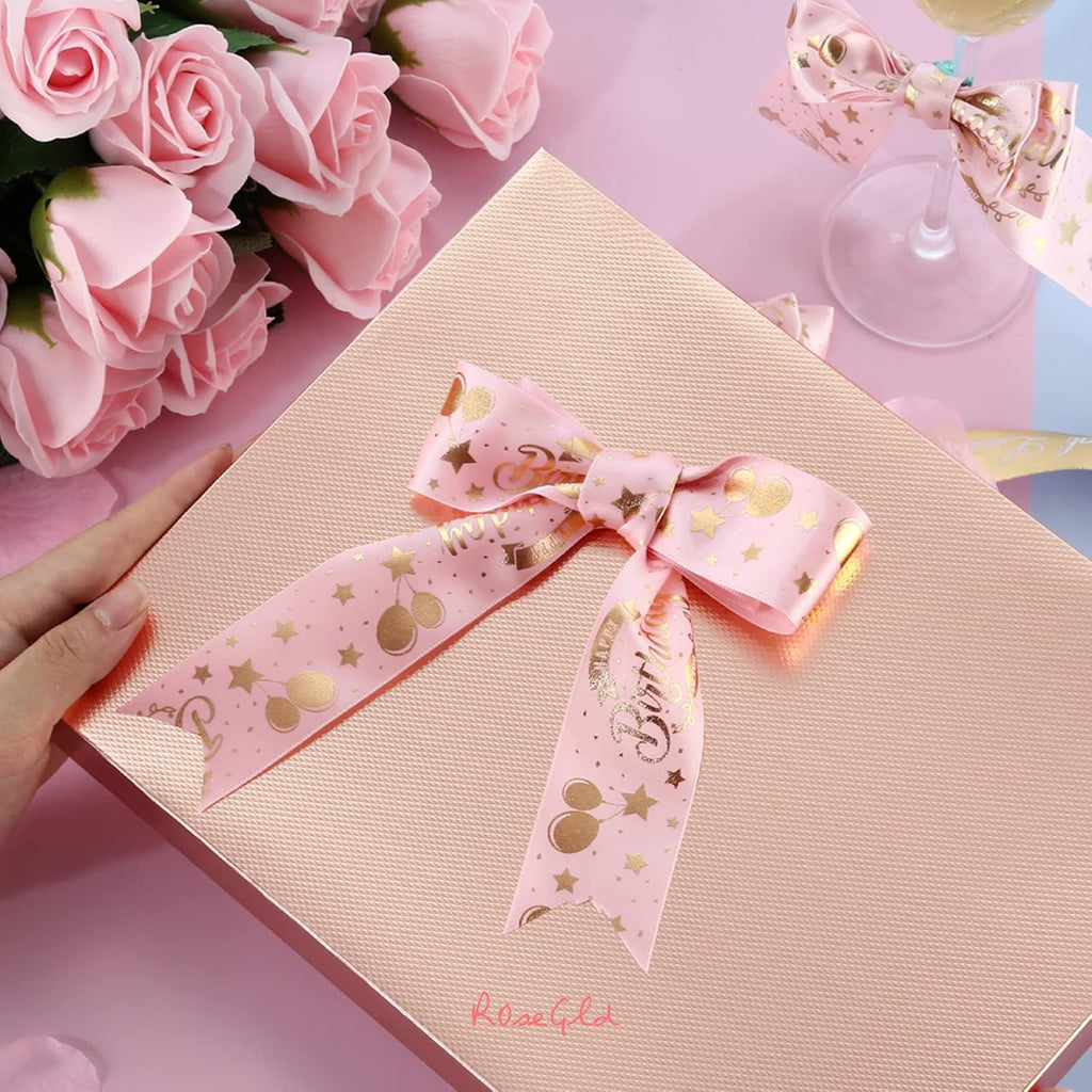 12 Large Gift Boxes with Lids 14.5x9.5x2 Inches, Apparel Gift Boxes