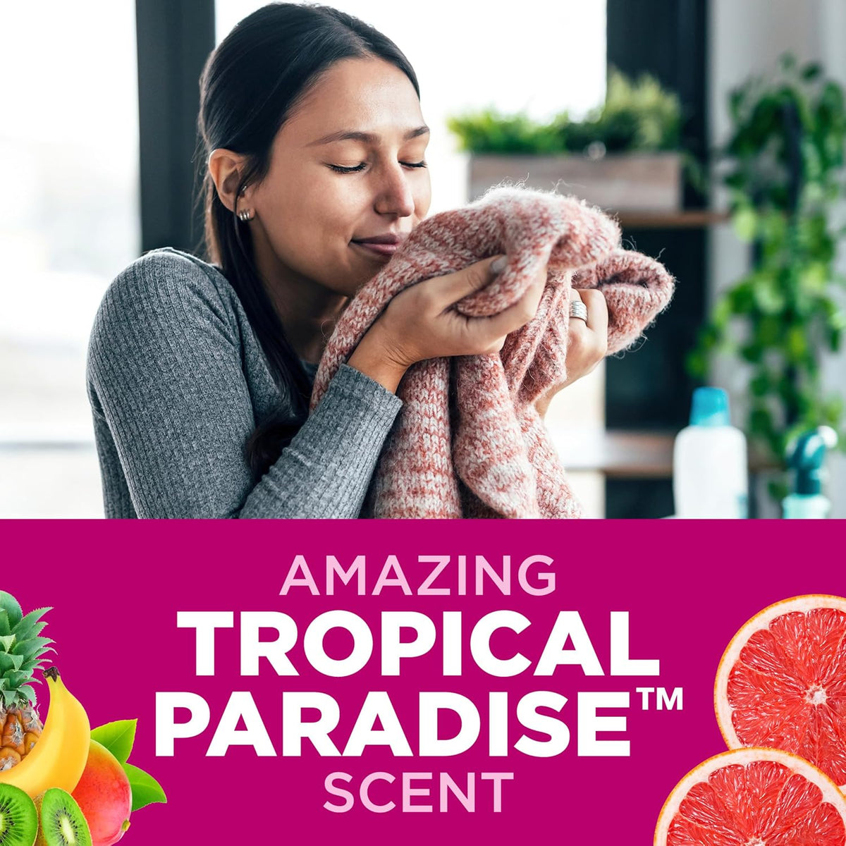 Fabric Softener Dryer Sheets, Tropical Paradise, 100 Count