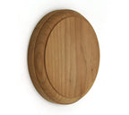 Cherry Round Rosette, Solid Hardwood, 4 1/2" x 3/4", Stair Part Fitting