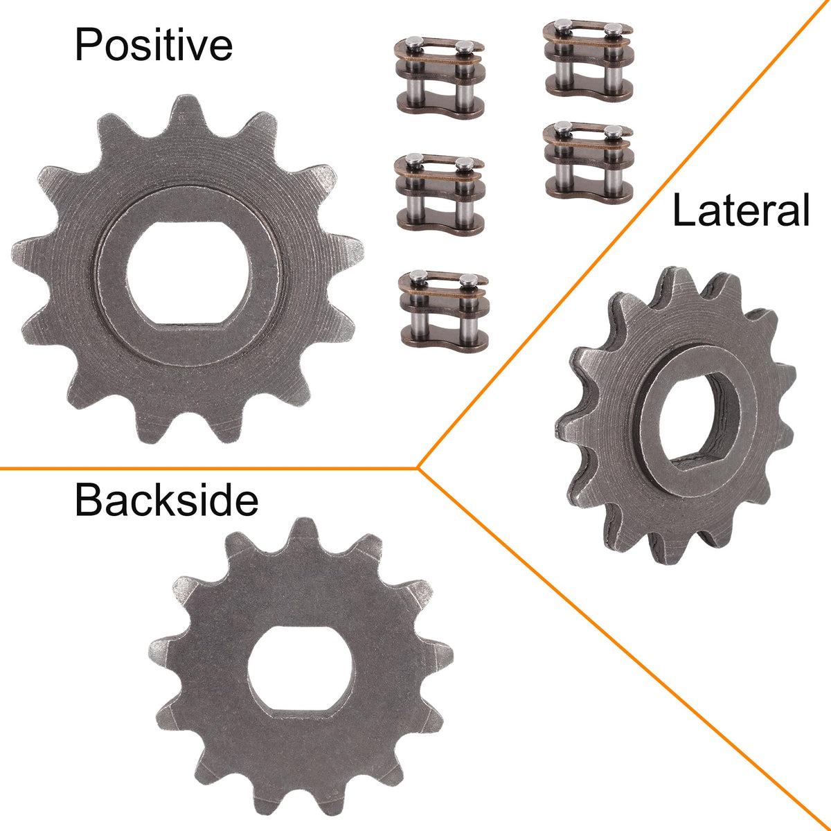 Motor Sprocket Master Link 25H Chain 13T Teeth