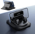 360 Degree Rotation Dashboard Phone Holder for Car, Anti-Slip Grips & One-Hand Operation Car Cell Phone Mount with