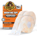 Invisible Hold Mounting Tape, 1" x 150", Clear, 4-Pack