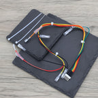 2Pcs Arcade 0.187inch Microswitch Terminals 8pin/2pin to 5pin Conversion Compatible with Sanwa 45cm