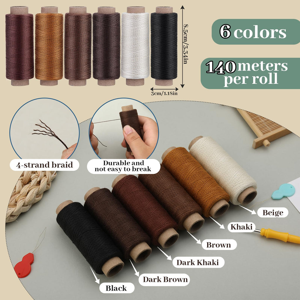 153 Yard Hair Extension Thread Sewing Needles Making Wigs