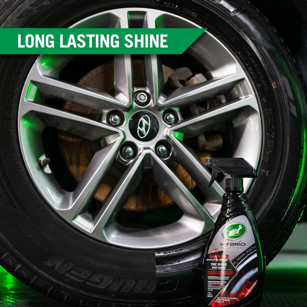Hybrid Solutions Complete Ceramic Car Care Kit, Includes Car Wash, Spray Wax, Detailer, Interior Cleaner, Tire &