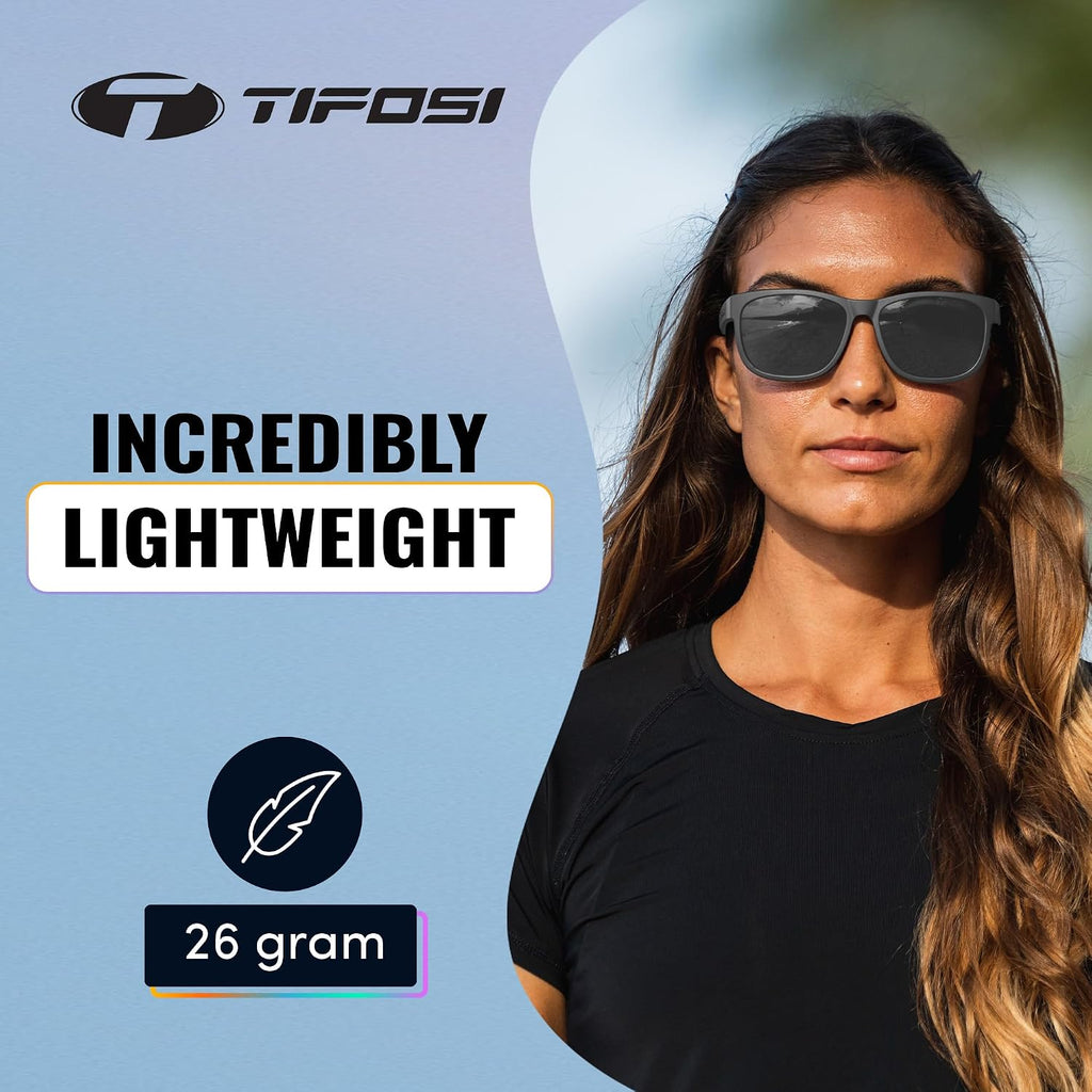 Swick Lifestyle Sport Sunglasses - Cycling, Golf & Hiking | 100% UVA/UVB, shatterproof polycarbonate. Integrated