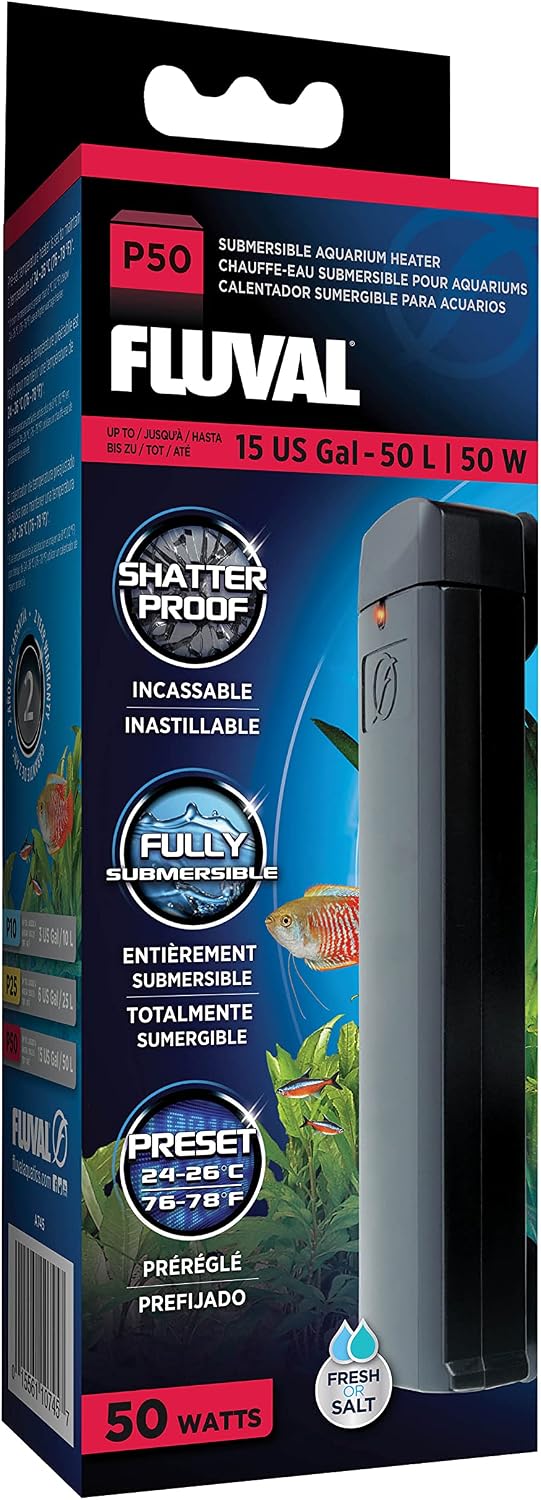 P50 Submersible Aquarium Heater