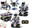STEM Robot Building Kit for Kids Ages 6-16 | 603 PCS 5-in-1 | 4 Control Modes | APP & Remote Control | Rechargeable