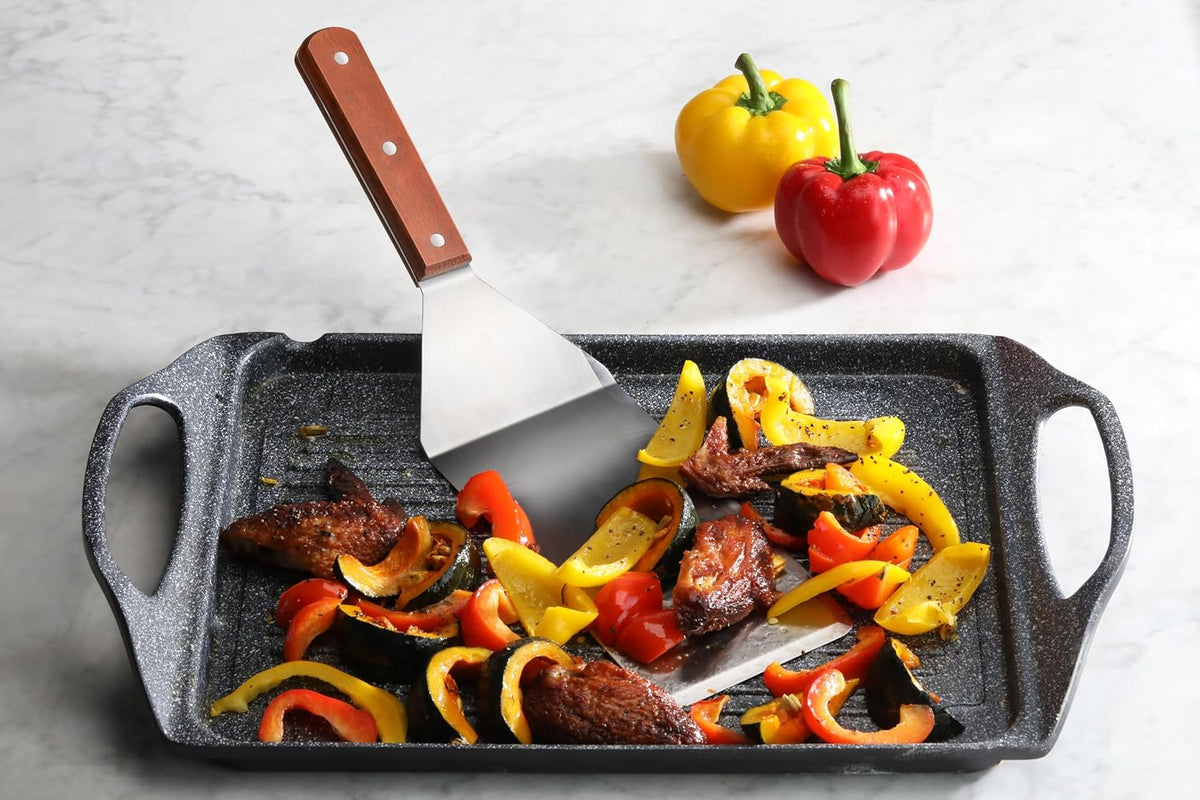 16 Inch Grill Turner, Stainless Steel Spatula