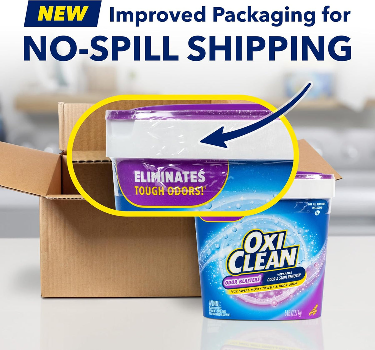 Odor Blasters Versatile Odor and Stain Remover Powder, 5 lb