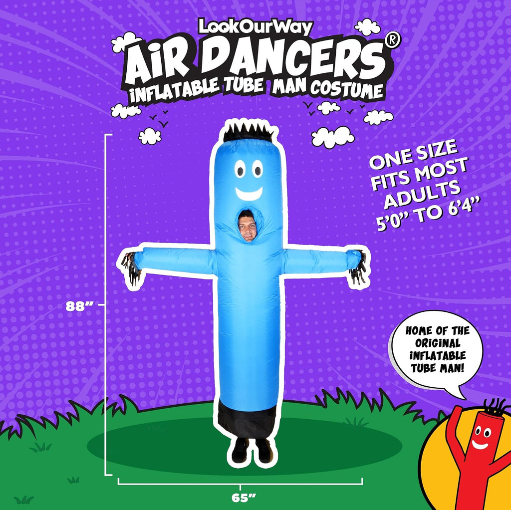 Inflatable Tube Man | Funny Inflatable Costume Adult for Halloween | Viral Adult Inflatable Costume for Men & Women |