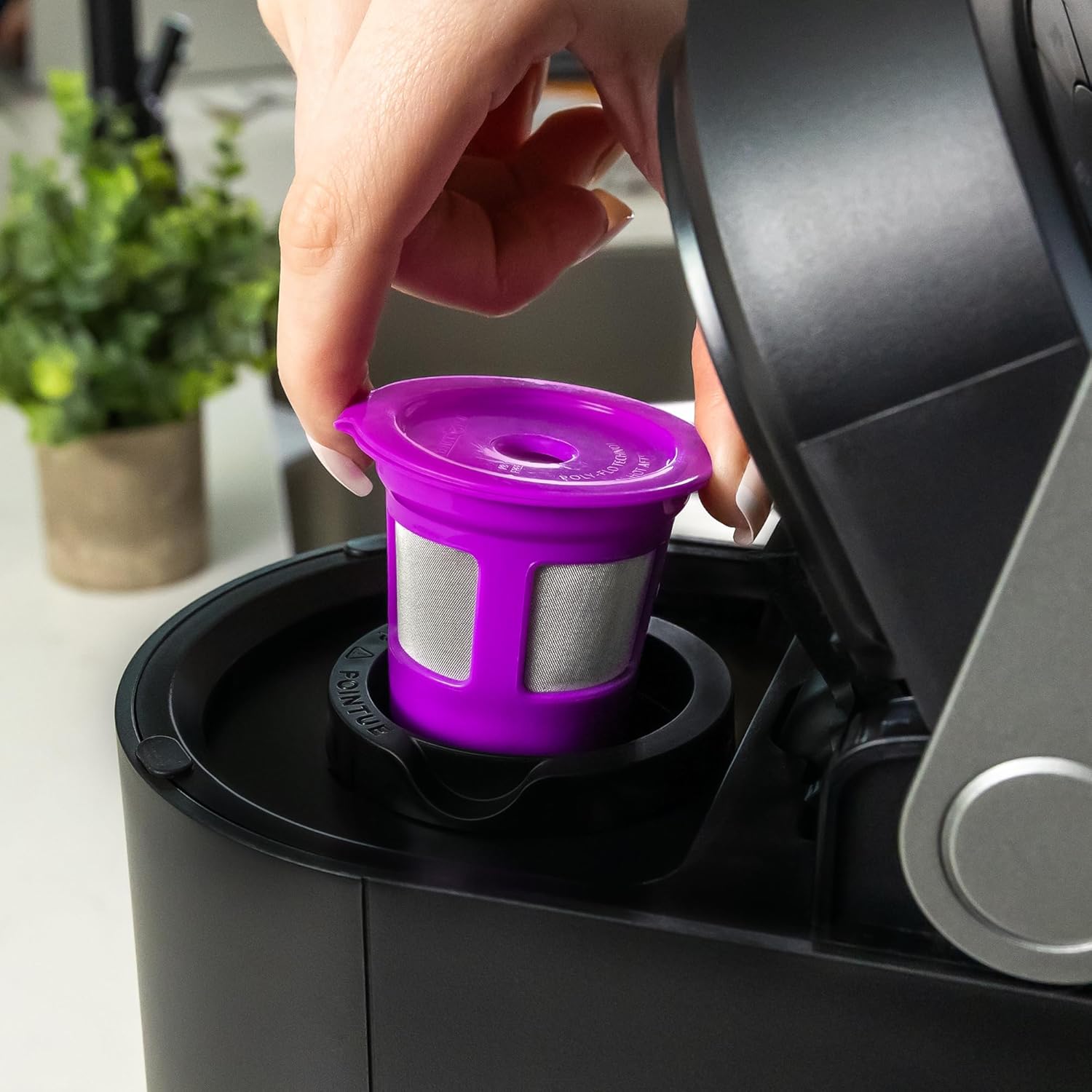 Single Serve Value Pack 1-Stream Reusable Filter Cup/EZ Scoop Perfect Pod Single Serve Pack Reusable Coffee Filter