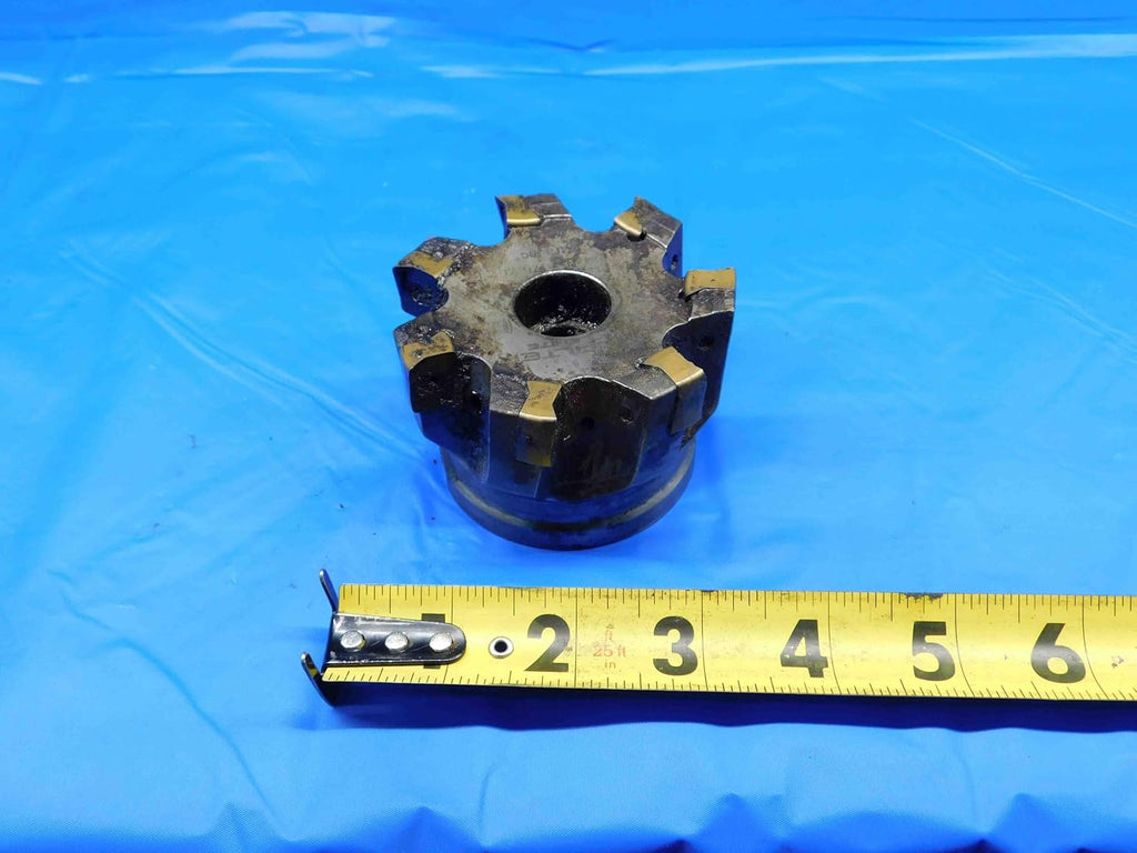 M & J Tooling LLC Walter 3"" O.D. COOLANT Thru FACE Mill 1"" Pilot 3/8 Key Holds 7 Inserts 3.0 - BR2982BP3