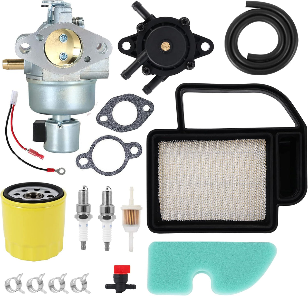20 853 33-S Carburetor 20 083 02-S, 20 083 06-S Air Filter Fuel Pump Tune Up Kit for Kohler SV Series Engine