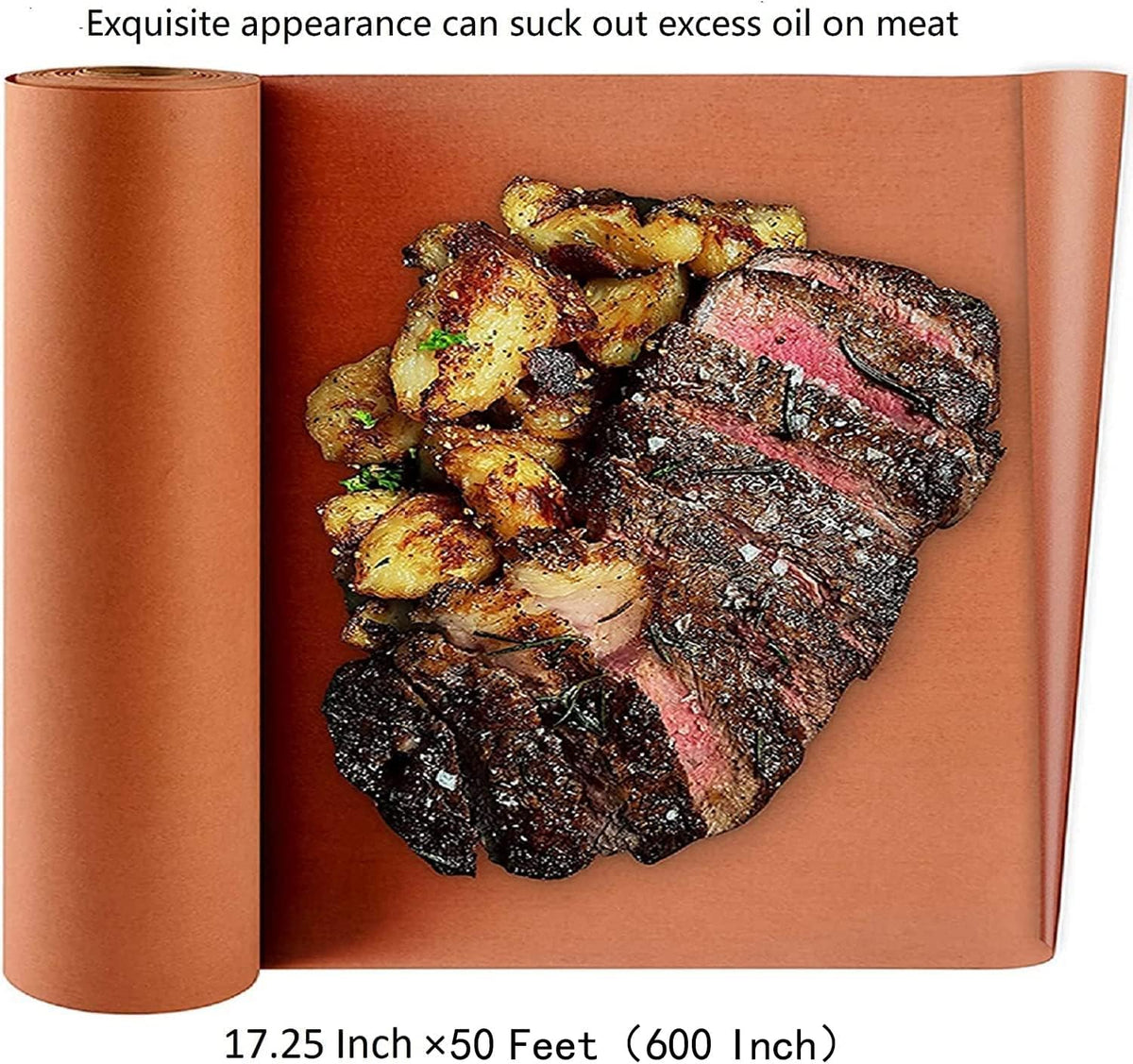 Pink Butcher Paper 17.5 in *50ft Butcher Paper Roll for Smoking Meat BBQ