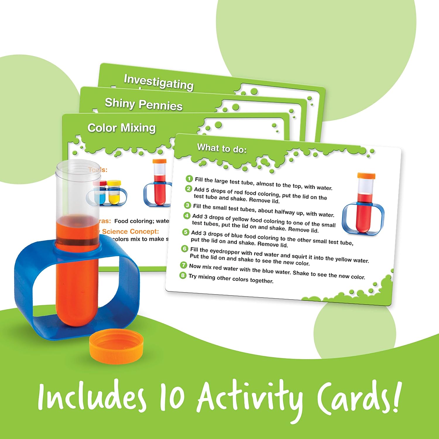 Primary Science Lab Activity Set - Experiments for Kids, Chemistry Toy, Pretend Play, STEM Projects, Classroom Must