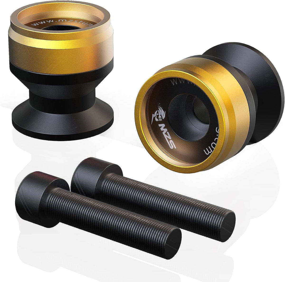 8MM Swingarm Spools, Motorcycle Paddock Stand Bobbins Sliders Protector
