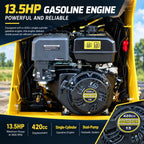 Mini Skid Steer Loader 13.5HP Gas Stand-On Track Loader 46-In Bucket