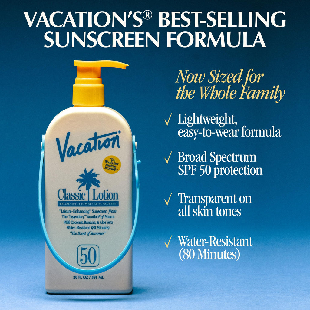 Classic SPF 50 Sunscreen Lotion, 20 Fluid Ounces