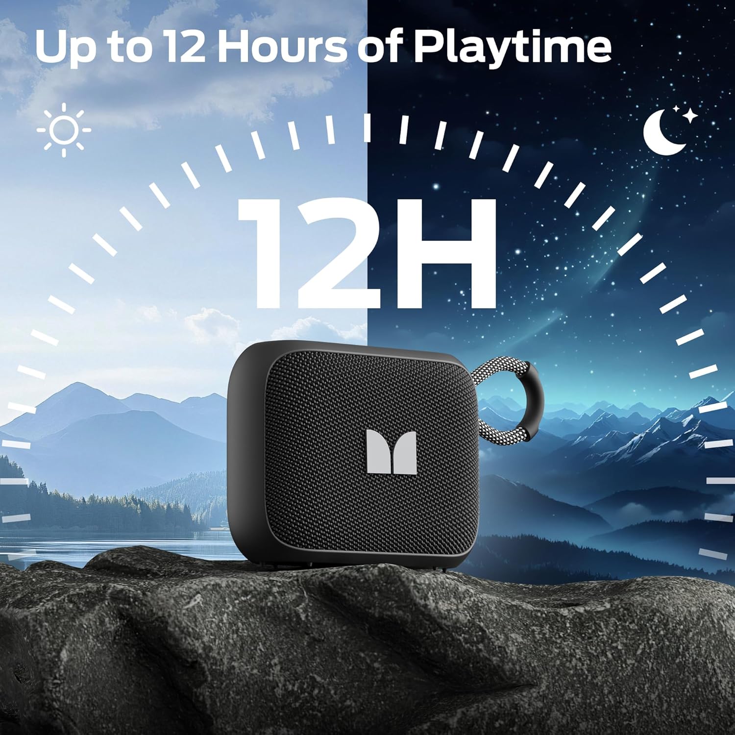 S520 Portable Speaker, IPX7 Waterproof Speakers Bluetooth Wireless, Bluetooth 6.0 Small Speaker, 12 Hours Battery