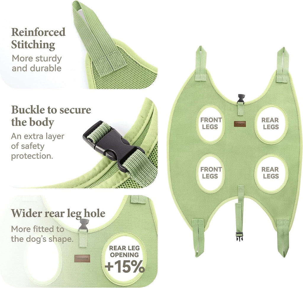 Dog Grooming Hammock – for Dogs Cat Grooming Hammock,Dog Sling for Nail Trimming with Dog Nail Clippers for Small