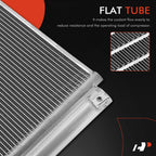 A-Premium Air Conditioning Condenser Compatible with Hyundai Genesis