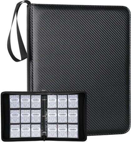 Card Binder – 720 Capacity, Zippered Trading Card Holder for MTG, Sports & Collectible Cards – Acid-Free, Durable &