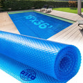 16' x 36' Rectangular Solar Cover for Inground and Above Ground Pools, 12 Mil - Premium Heavy Duty Solar Blanket for