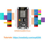 ESP8266 ESP-12F NodeMCU Development Board Module, 2 Pack
