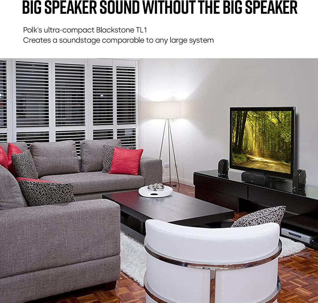 Blackstone TL1 Center Channel Speaker, Hi-Gloss Finish