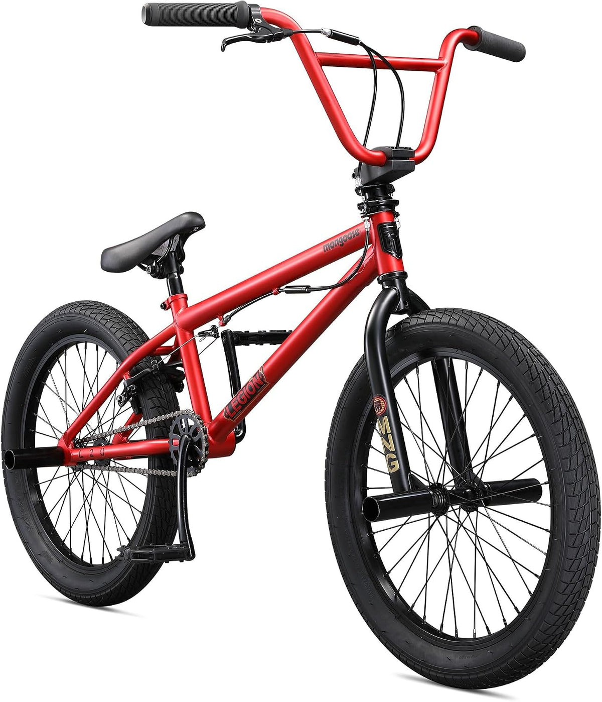Legion Kids Freestyle BMX Bike, Intermediate Rider, Boys and Girls Bikes, 20-Inch Wheels, Hi-Ten Steel Frame, Micro