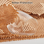 Honeycomb Packing Paper, 15" x 200' Packing Wrap Roll for Packing
