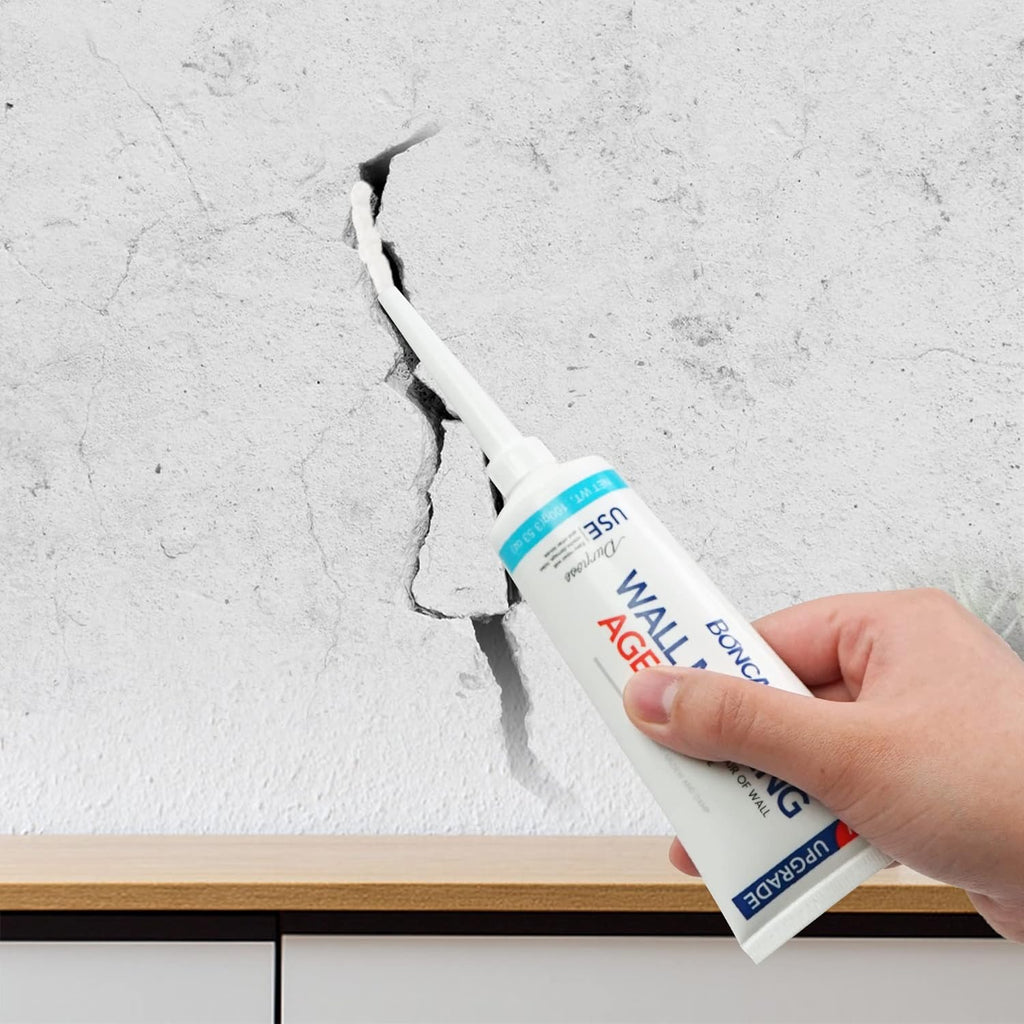 Drywall Repair Kit, 2-Pack Wall Mending Agent, Wall Spackle with Tools | Includes Scraper and Sandpaper. For Wall