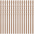 Mudder 15 Pcs 1/16" Drill Bit M35 High Speed Cobalt Drill Bit