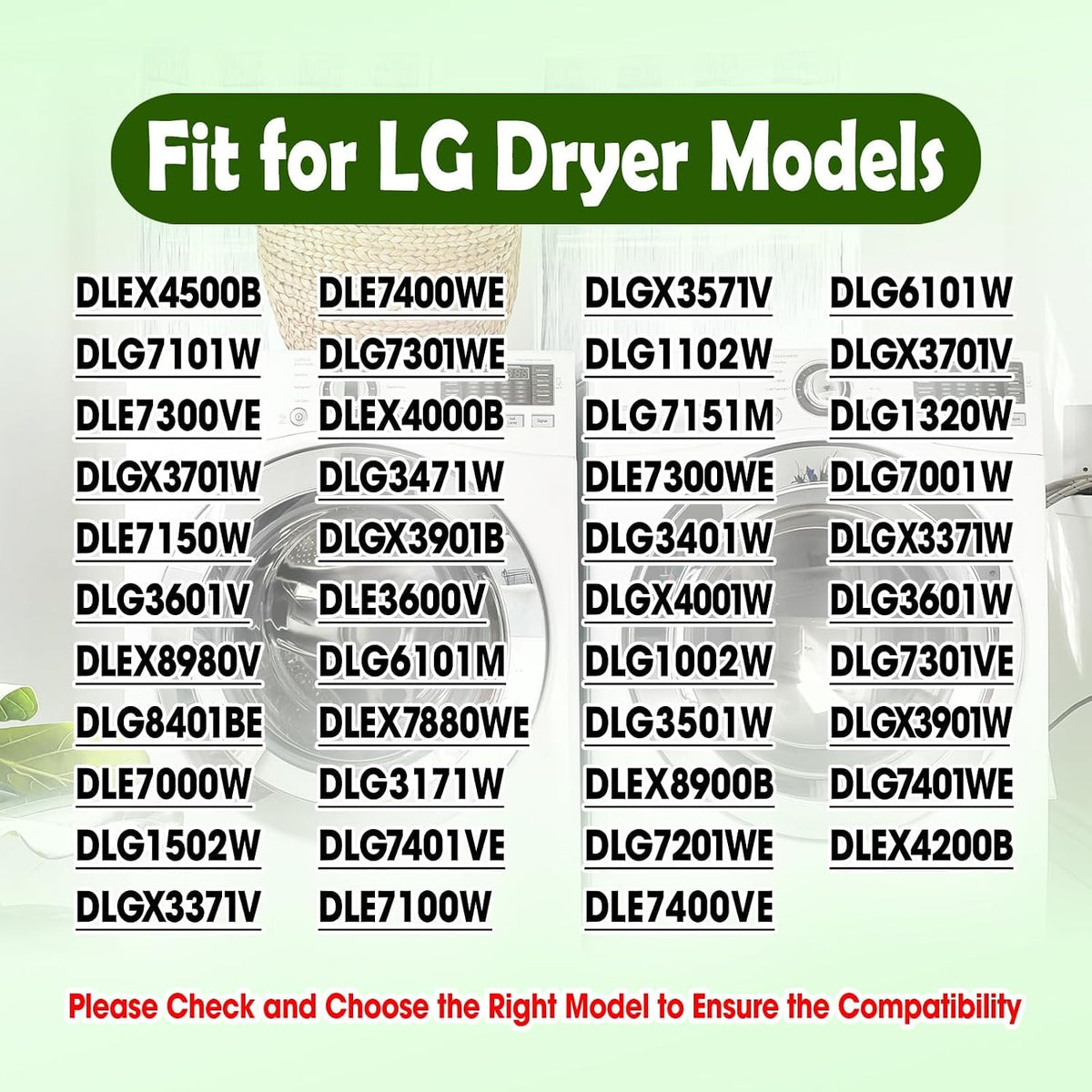 Dryer High Limit Thermostat & Thermistor Fit for LG DLEX4000B DLGX4001W